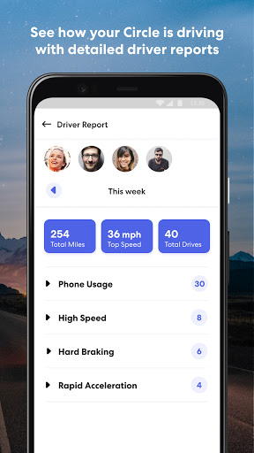 اسکرین شات 3 برنامه GPS Phone Tracker & Mileage Tracker
