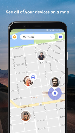 اسکرین شات 2 برنامه GPS Phone Tracker & Mileage Tracker