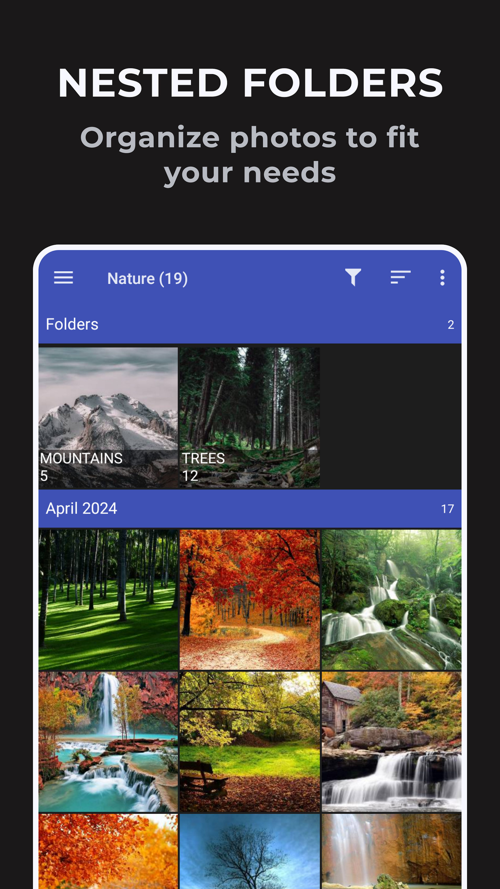 اسکرین شات 5 برنامه Fast Photo Gallery Pro: F-Stop