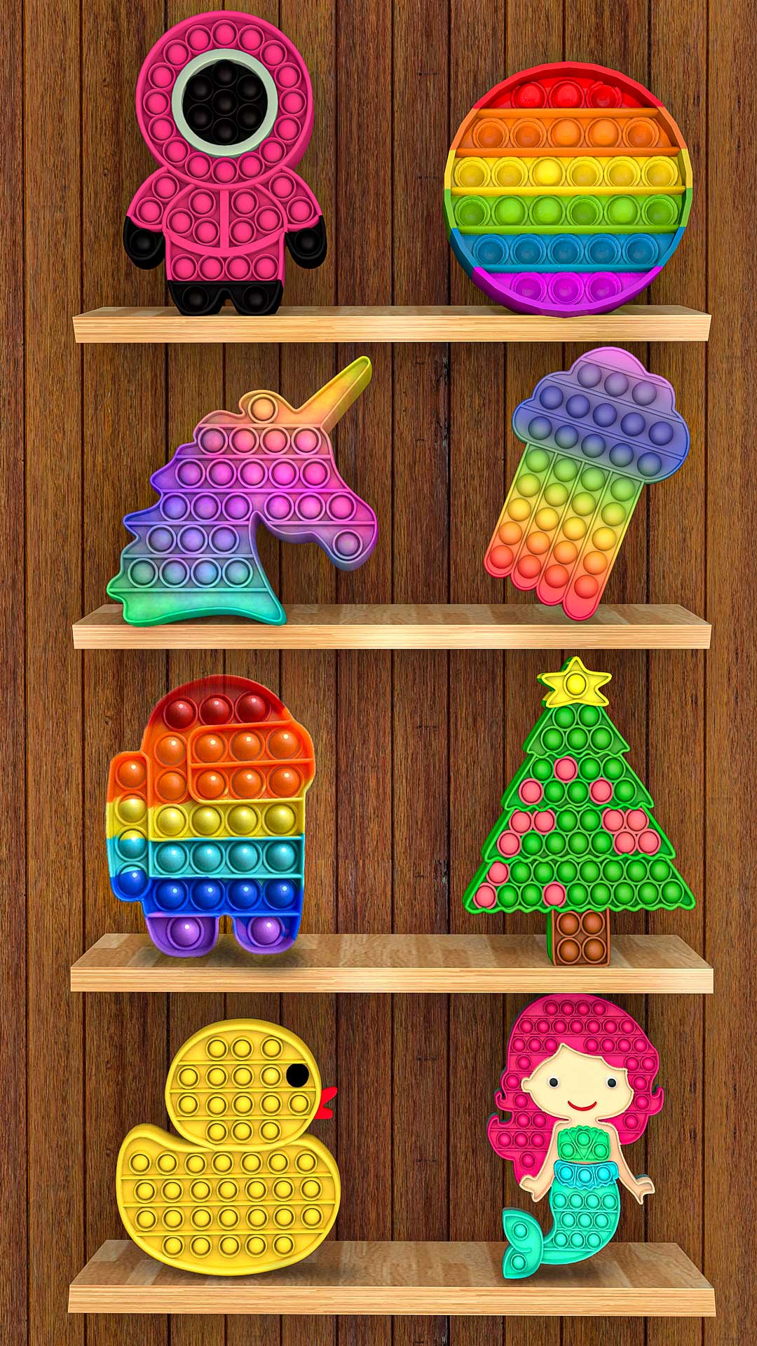 اسکرین شات 2 بازی Pop it Antistress puppet game