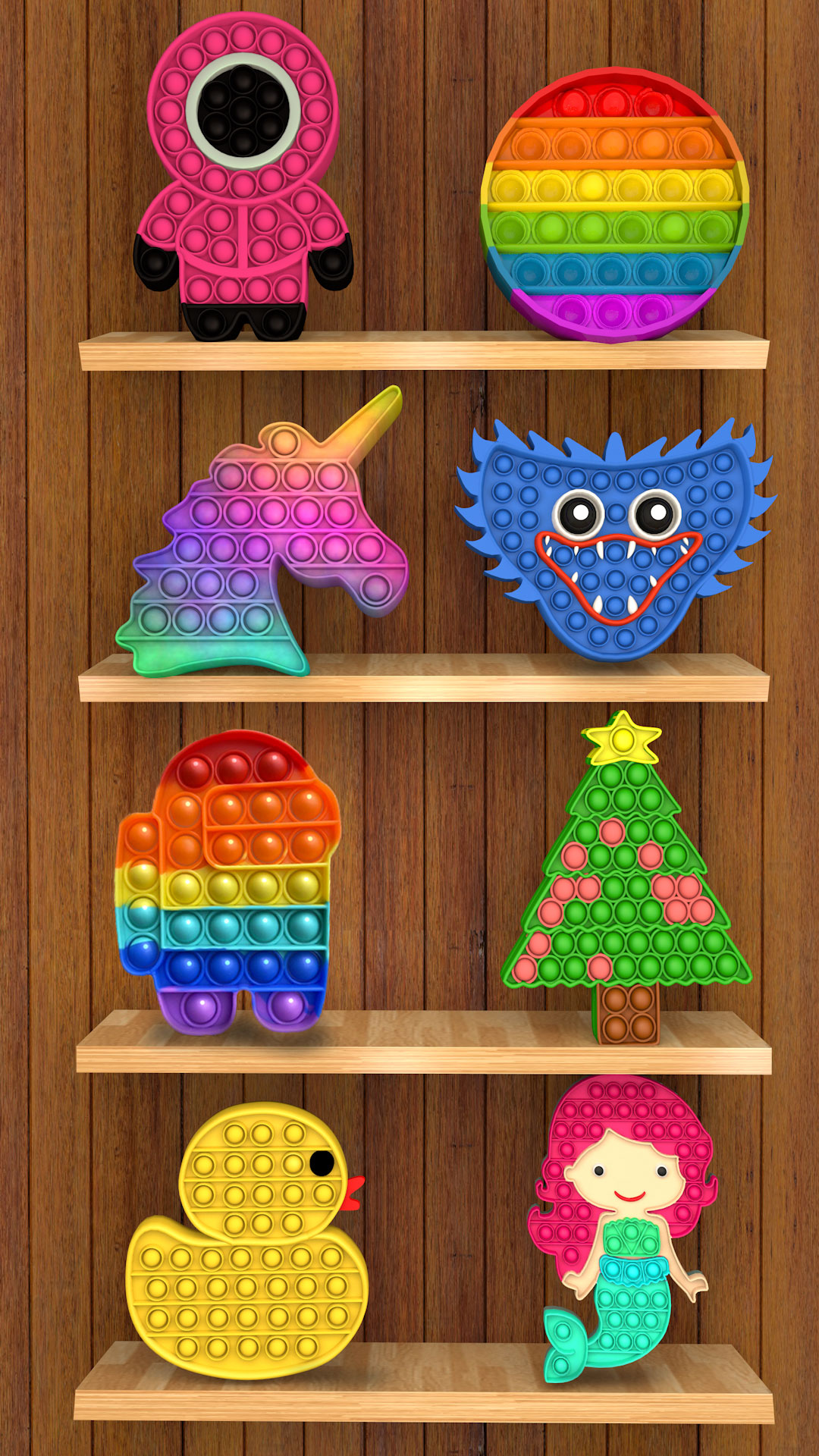 اسکرین شات 6 بازی Pop it Antistress puppet game