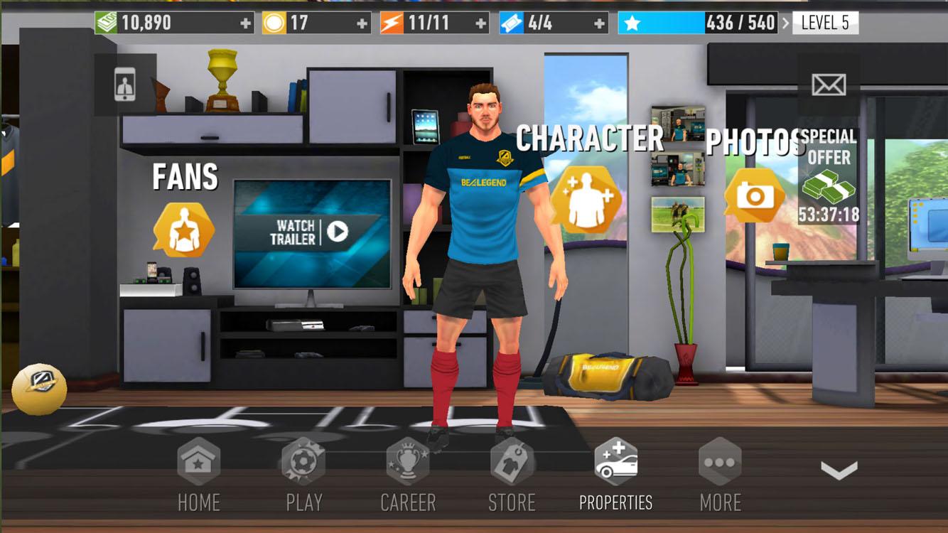 اسکرین شات 5 بازی Be A Legend: Soccer Champions