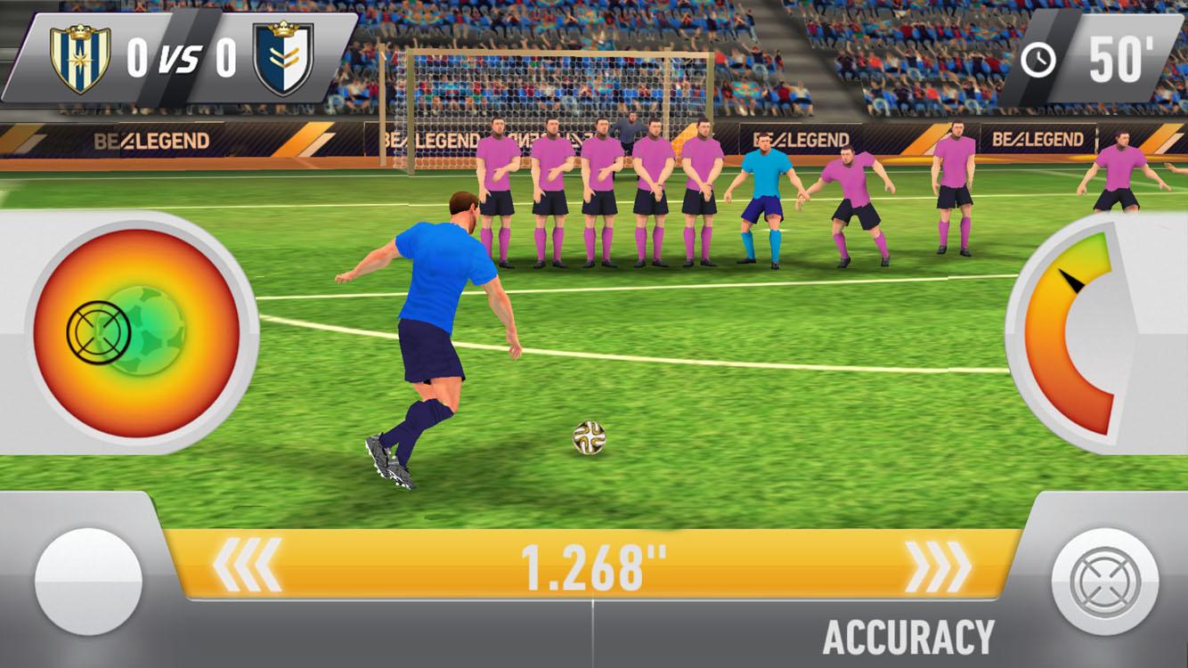 اسکرین شات 1 بازی Be A Legend: Soccer Champions