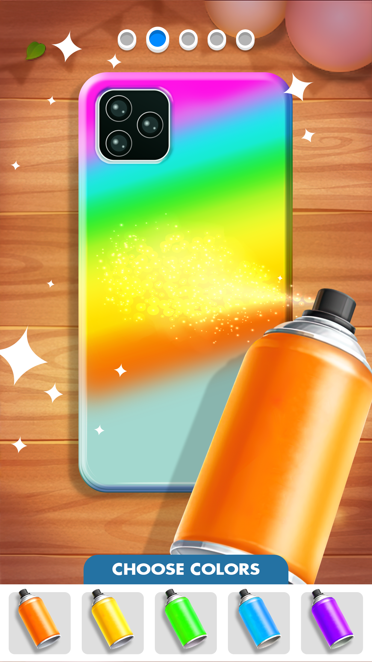 اسکرین شات 4 بازی Phone Case DIY: Mobile Covers