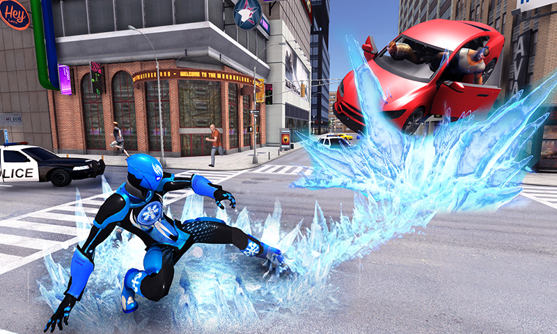 اسکرین شات 1 بازی Ice Hero Games: Superhero Game