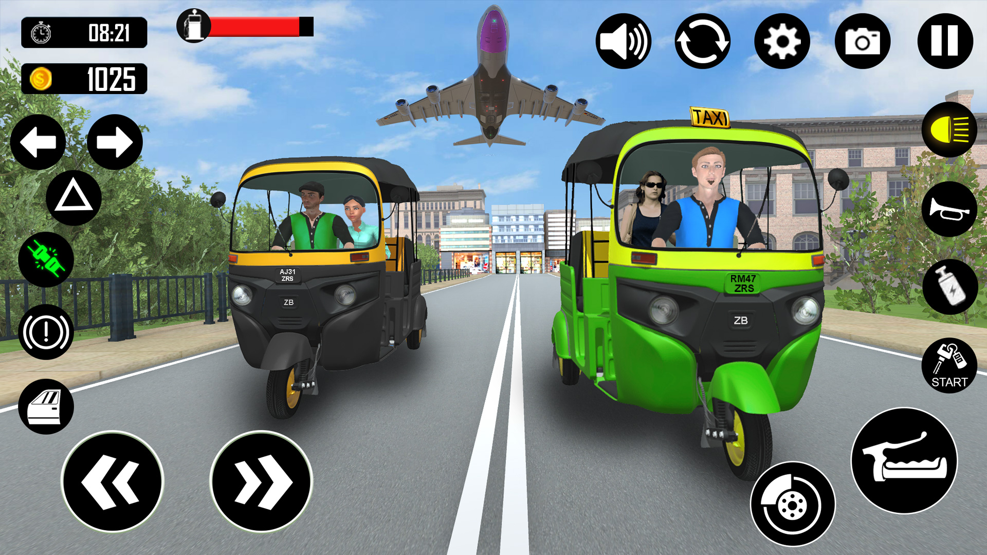 اسکرین شات 1 بازی Tuk Tuk Rickshaw Games Taxi 3D