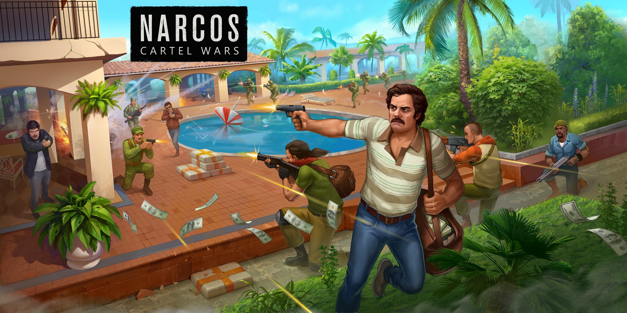 اسکرین شات 1 بازی Narcos: Cartel Wars & Strategy