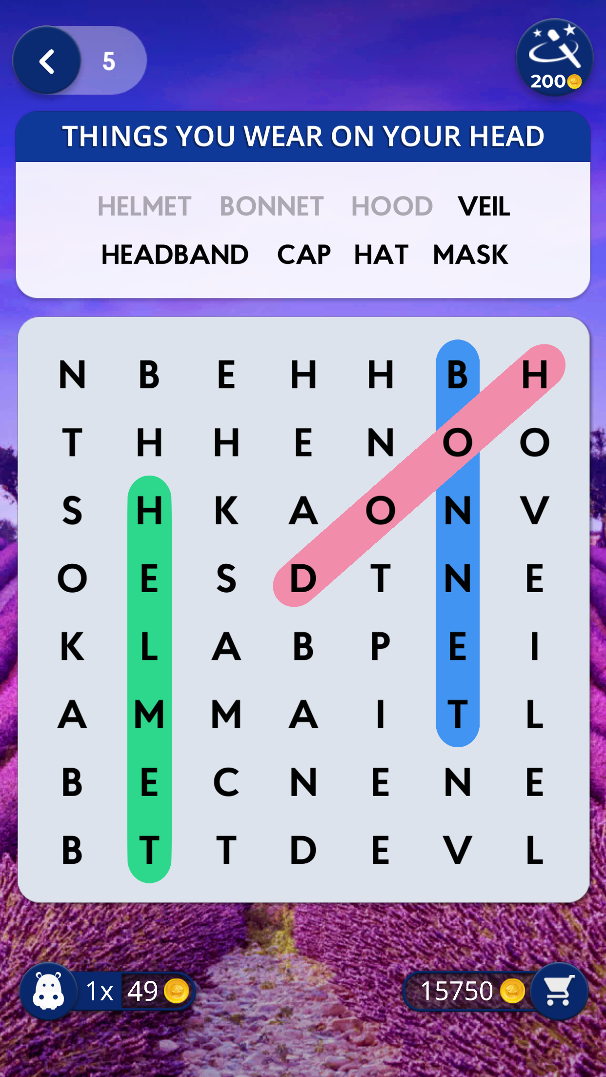 اسکرین شات 1 بازی Words of Wonders: Search
