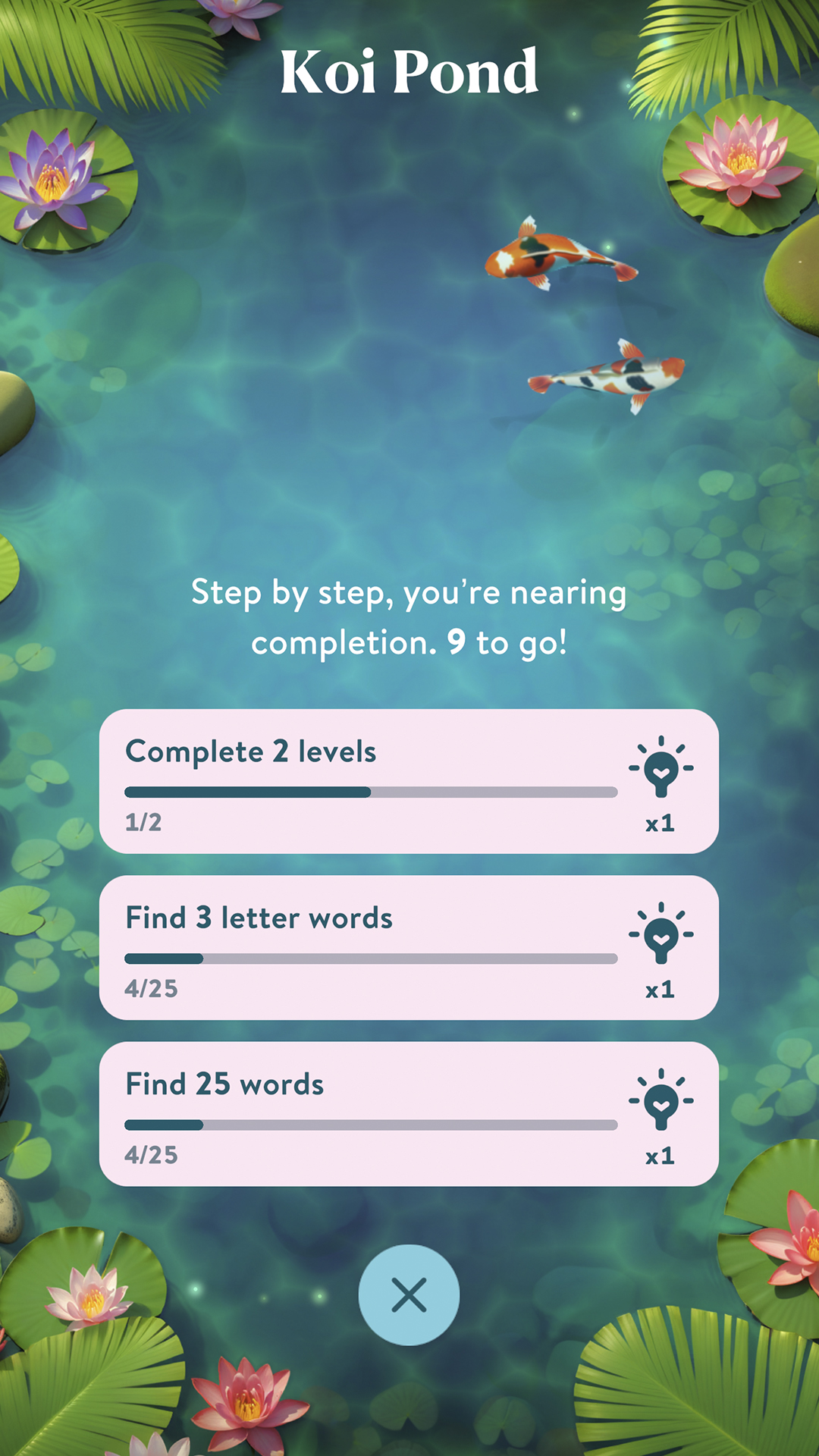 اسکرین شات 6 بازی Words of Wonders: Zen