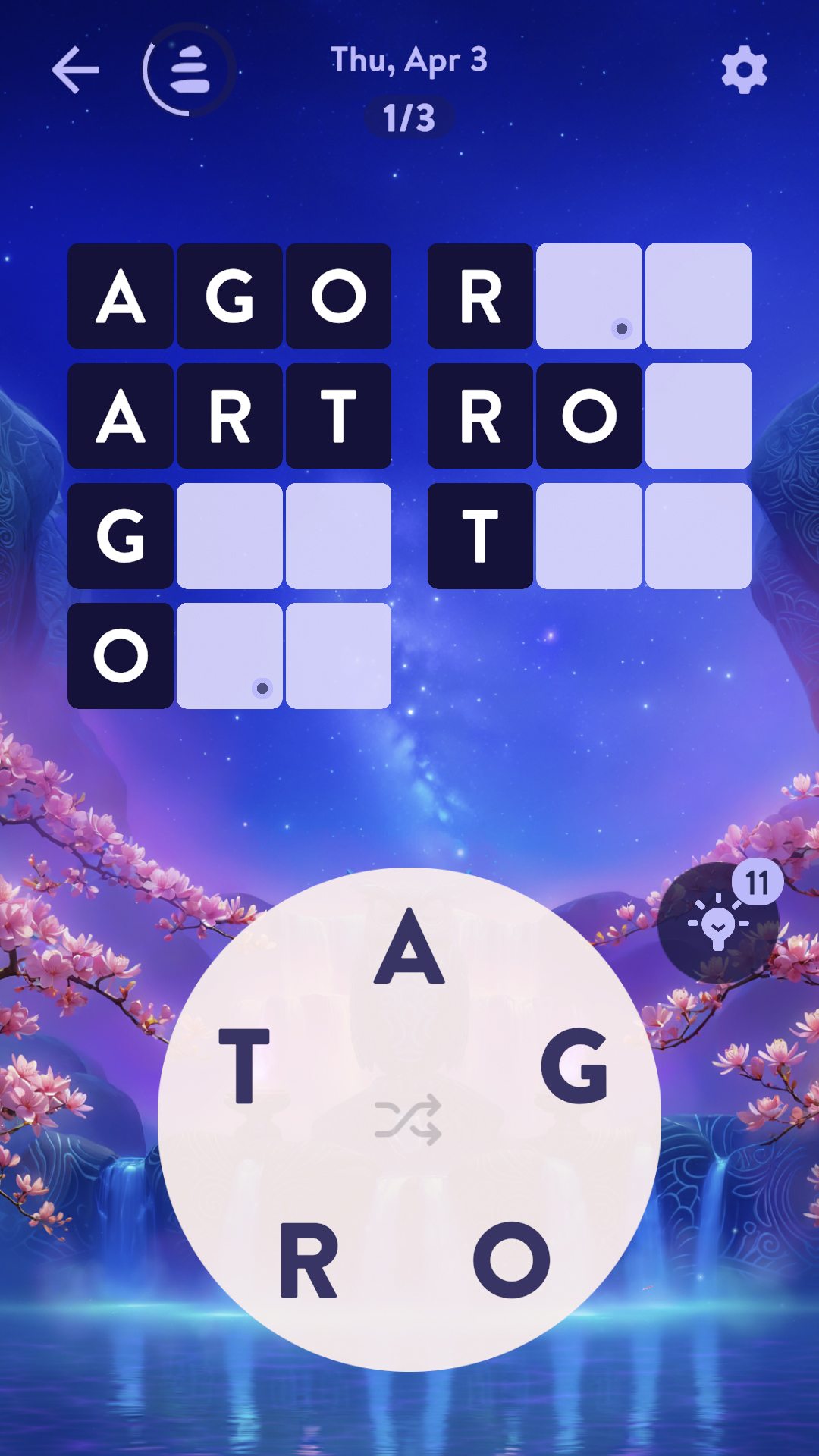 اسکرین شات 8 بازی Words of Wonders: Zen