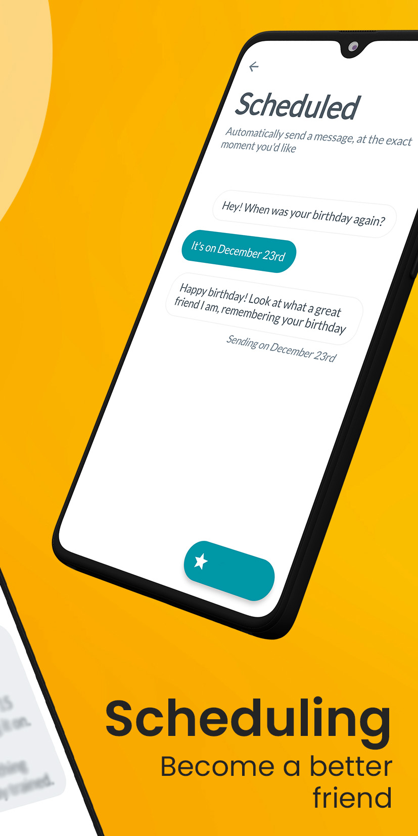 اسکرین شات 2 برنامه Wize SMS: Message & Messenger
