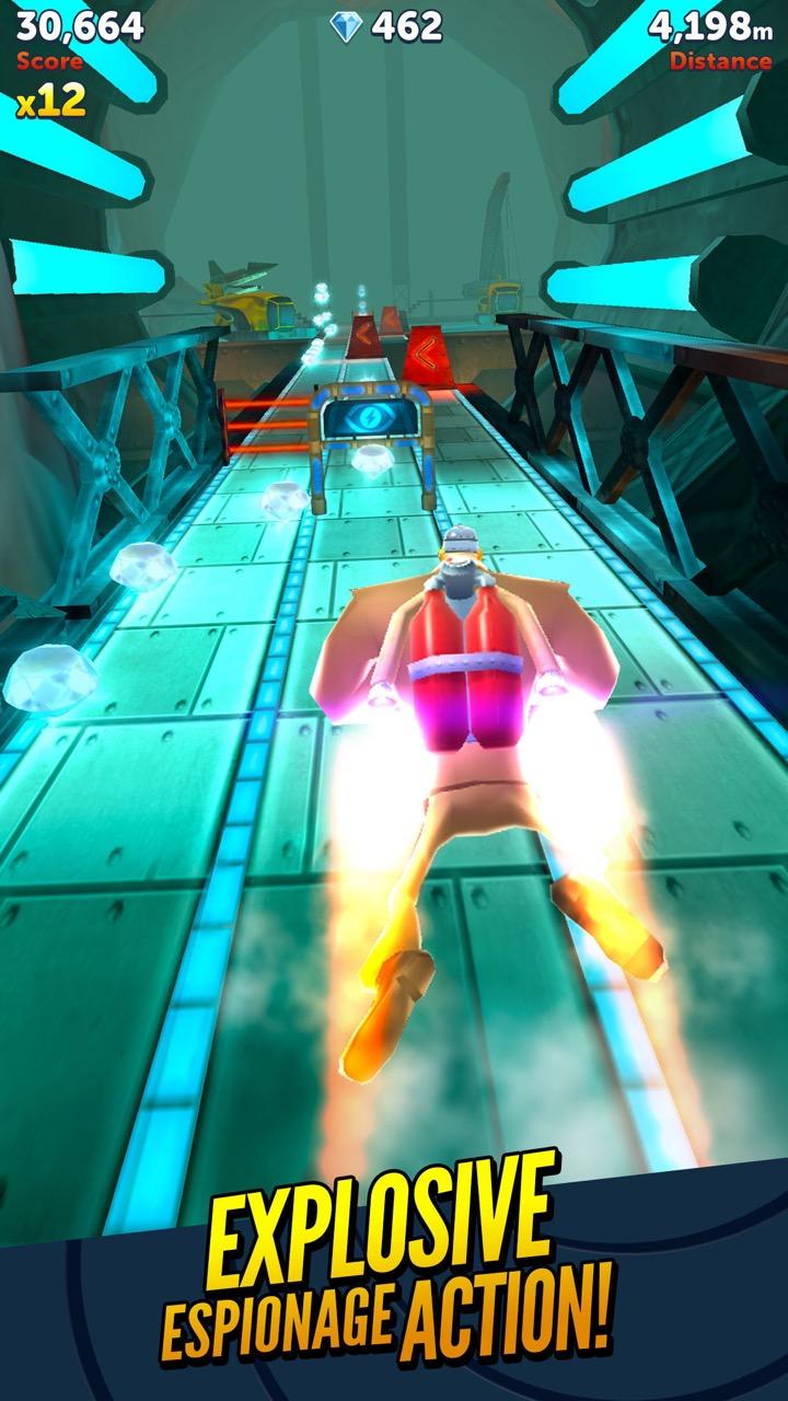 اسکرین شات 2 بازی Agent Dash - Run, Dodge Quick!