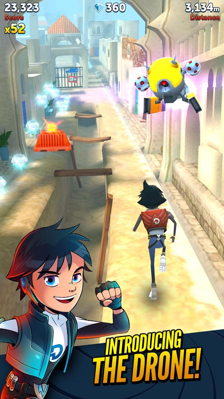 اسکرین شات 1 بازی Agent Dash - Run, Dodge Quick!
