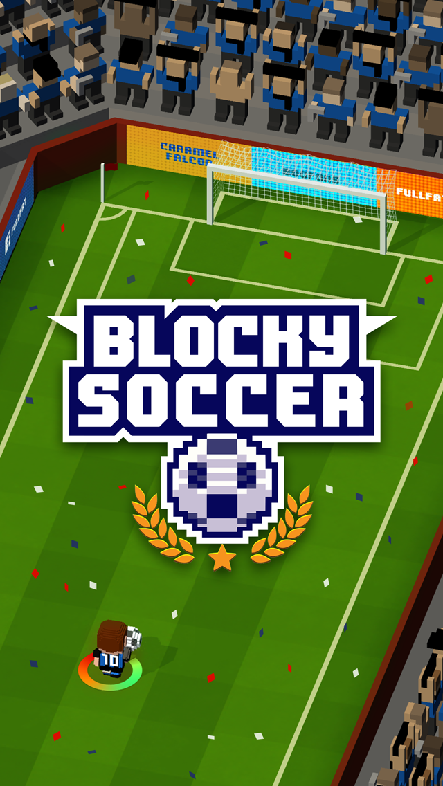 اسکرین شات 1 بازی Blocky Soccer