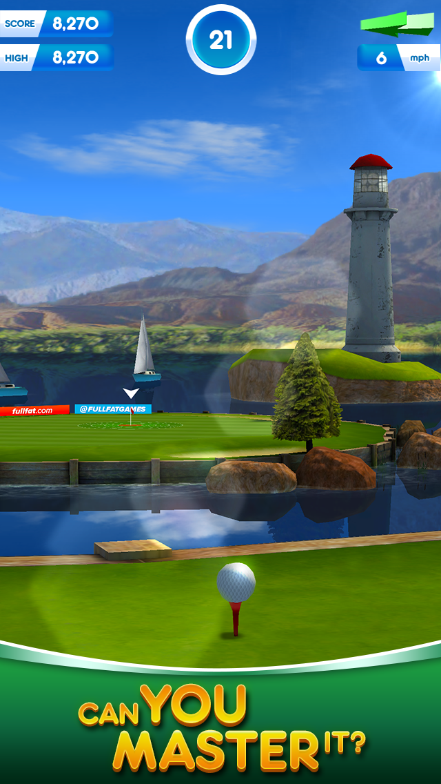 اسکرین شات 1 بازی Flick Golf World Tour