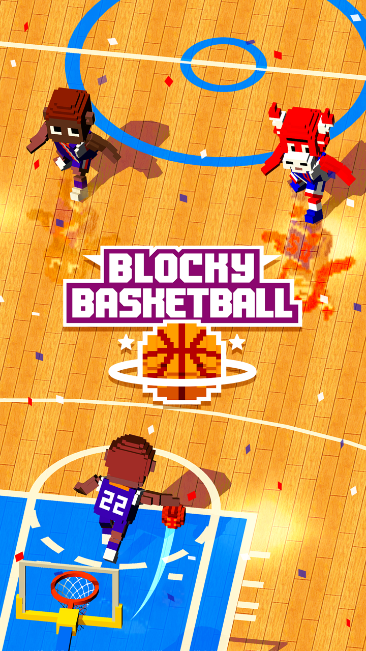اسکرین شات 5 بازی Blocky Basketball FreeStyle
