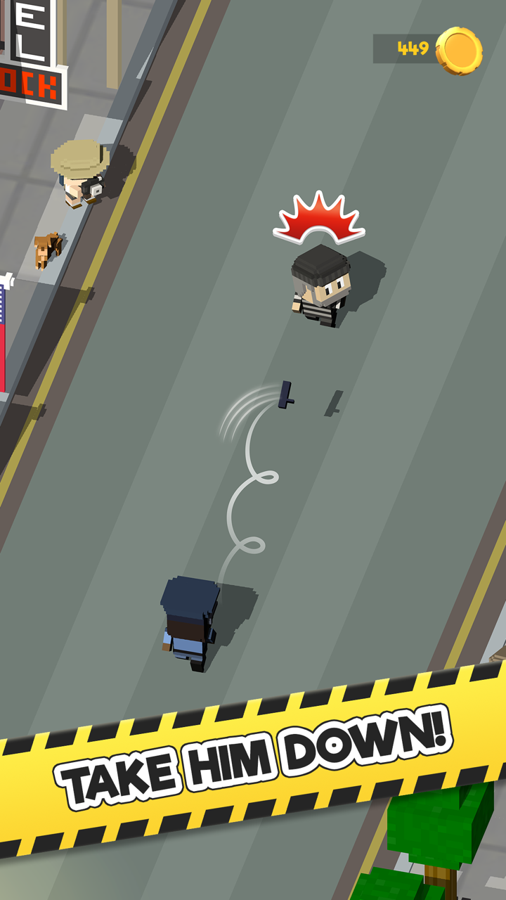 اسکرین شات 3 بازی Blocky Cops