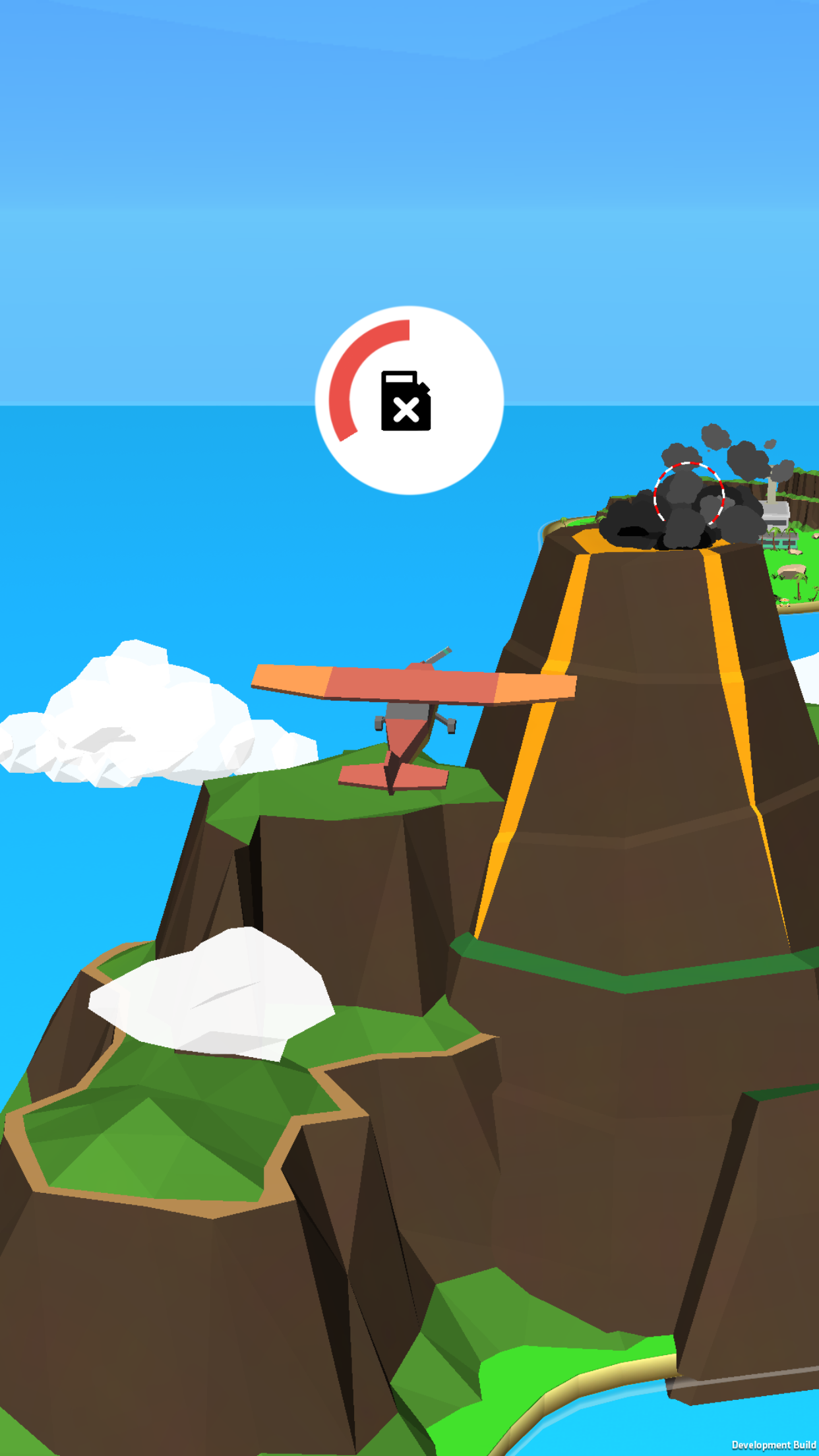 اسکرین شات 2 بازی Crash Landing 3D