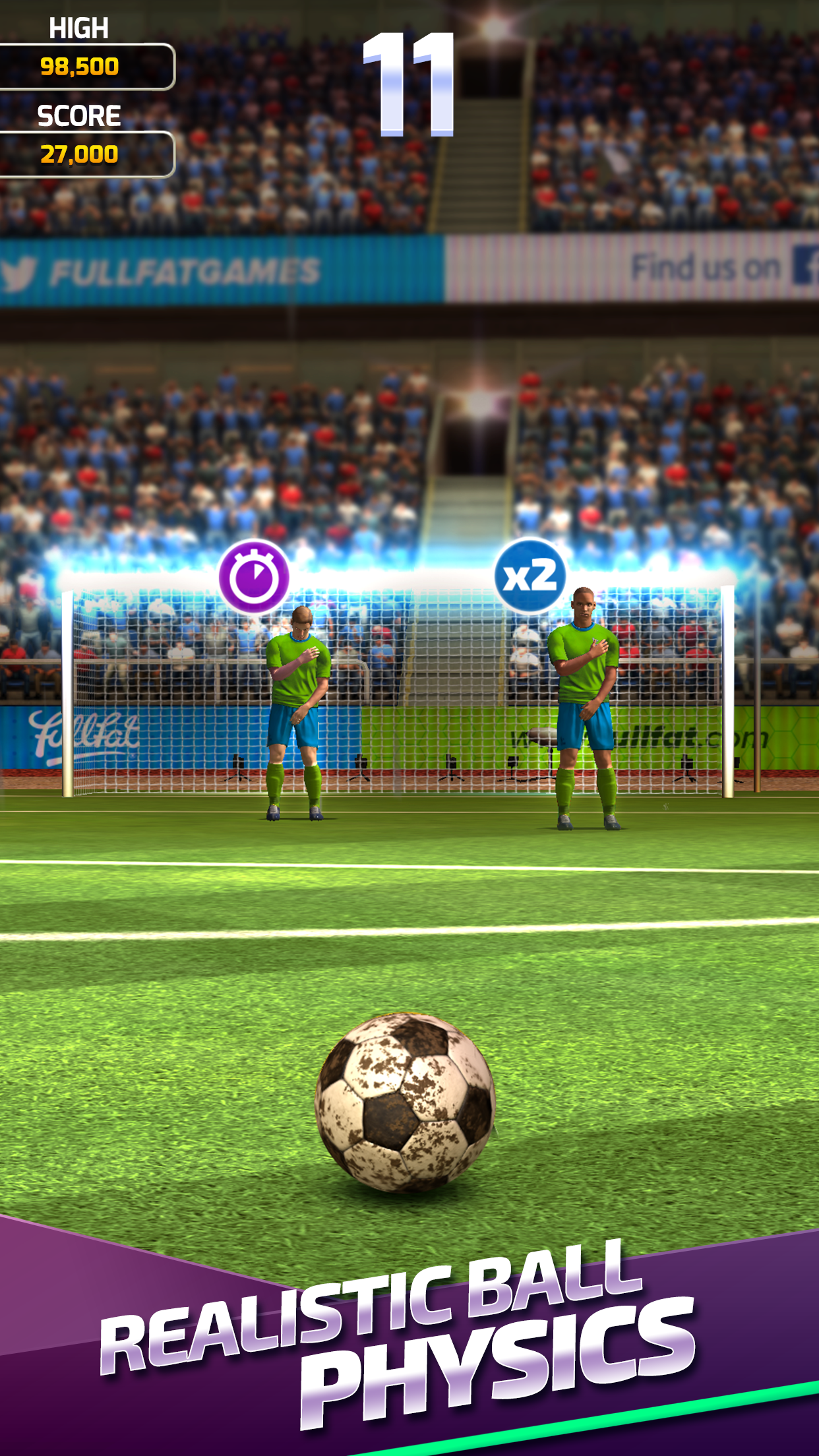 اسکرین شات 4 بازی Flick Soccer 25