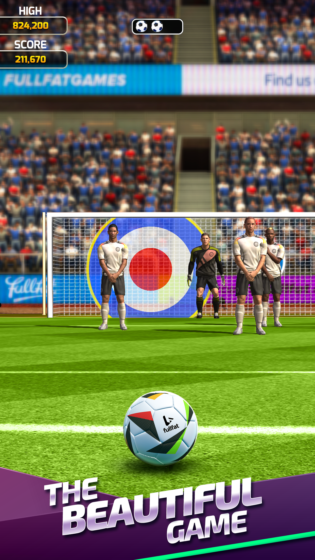 اسکرین شات 2 بازی Flick Soccer 25