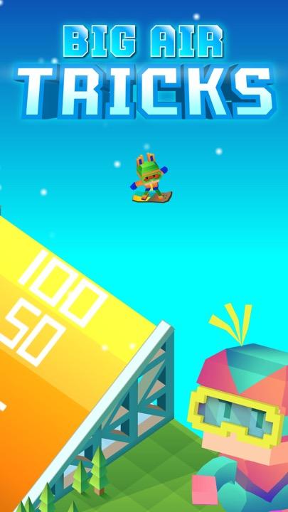 اسکرین شات 2 بازی Blocky Snowboarding