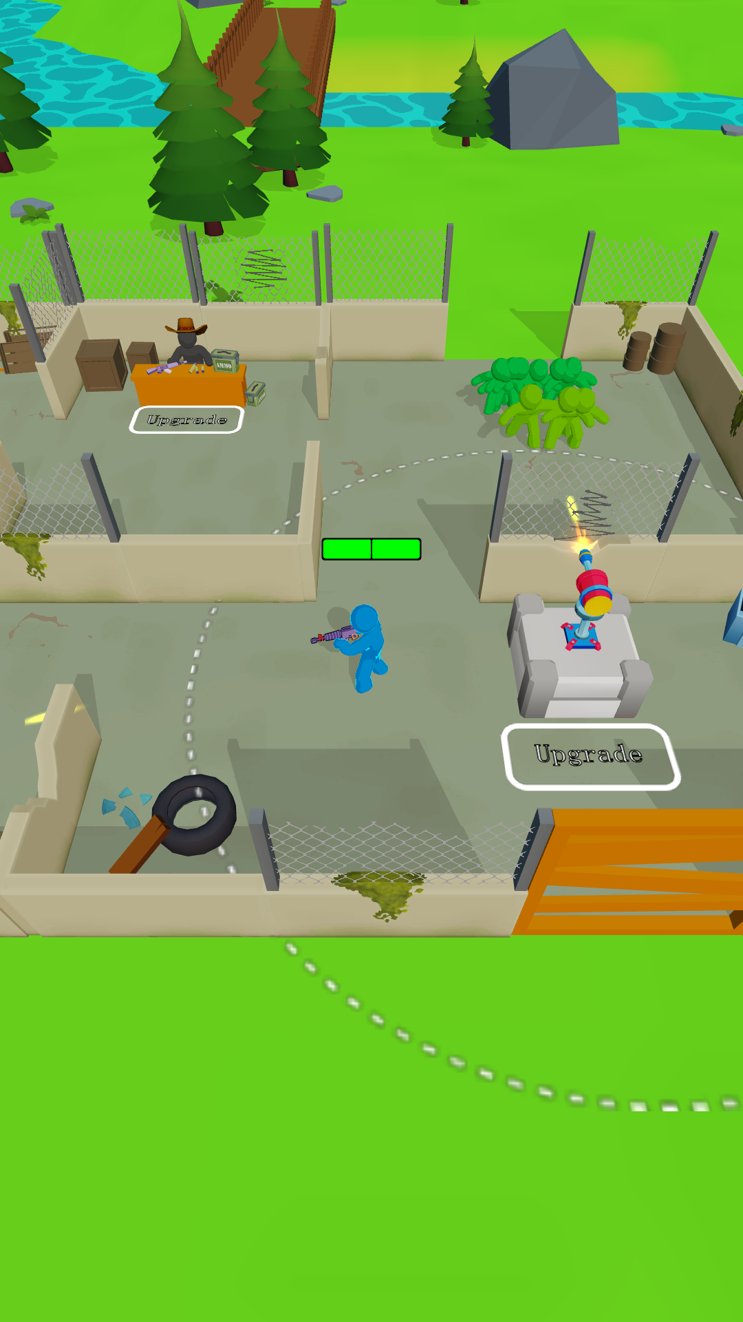 اسکرین شات 3 بازی Defeat Zombie:Defense Strategy