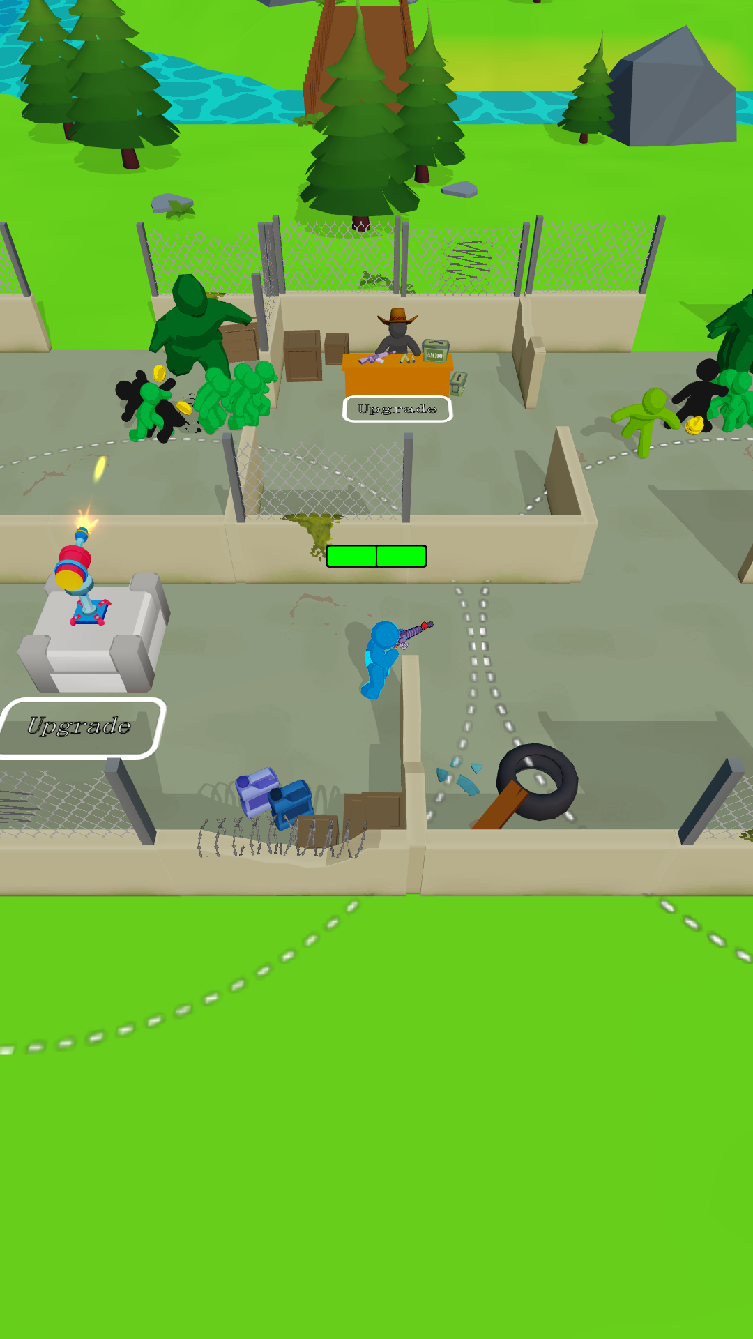 اسکرین شات 5 بازی Defeat Zombie:Defense Strategy