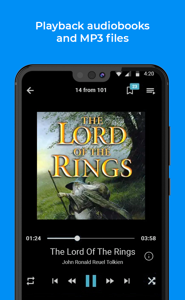 اسکرین شات 8 برنامه FullReader – e-book reader