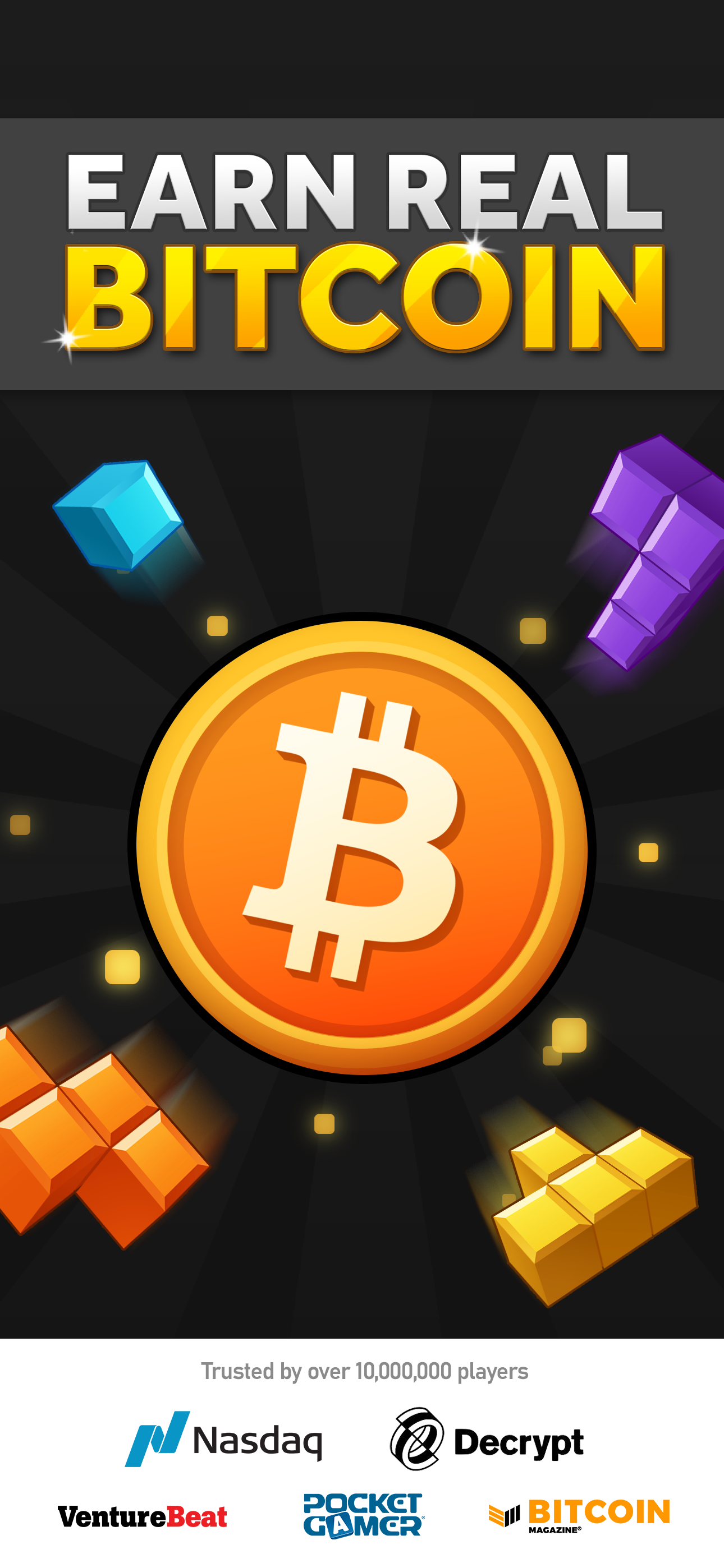 اسکرین شات 1 بازی Blocks of Bitcoin