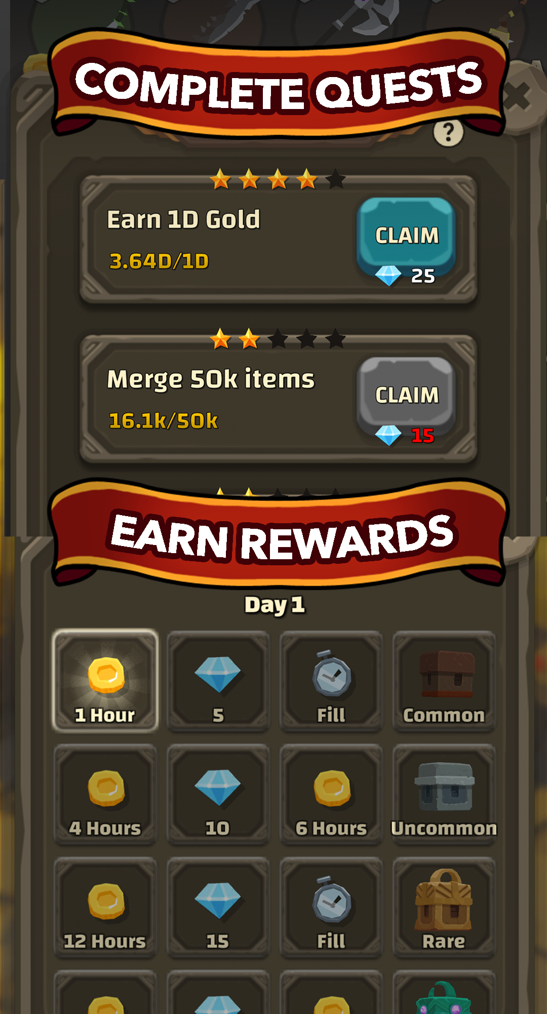 اسکرین شات 4 بازی Blacksmith: Ancient Weapons -