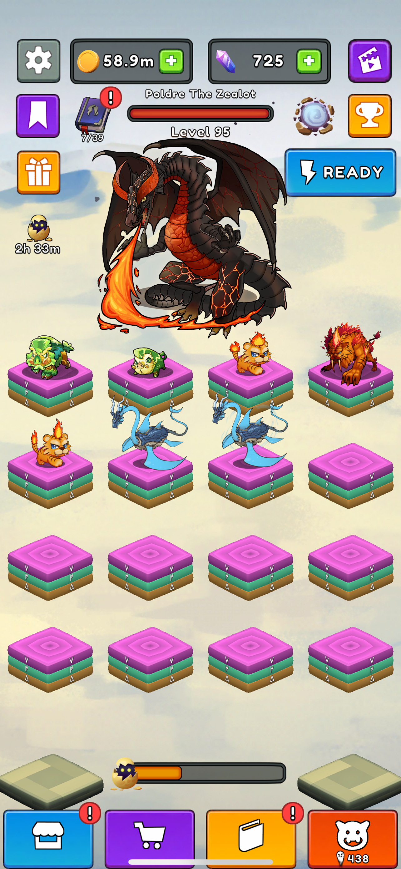 اسکرین شات 4 بازی Merge Monsters - Earn Bitcoin