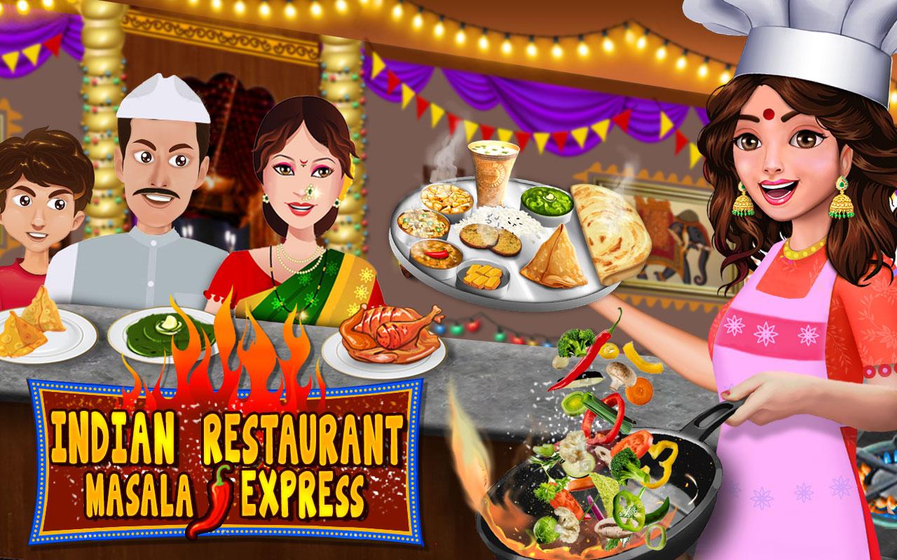اسکرین شات 5 بازی Indian Food Restaurant Kitchen