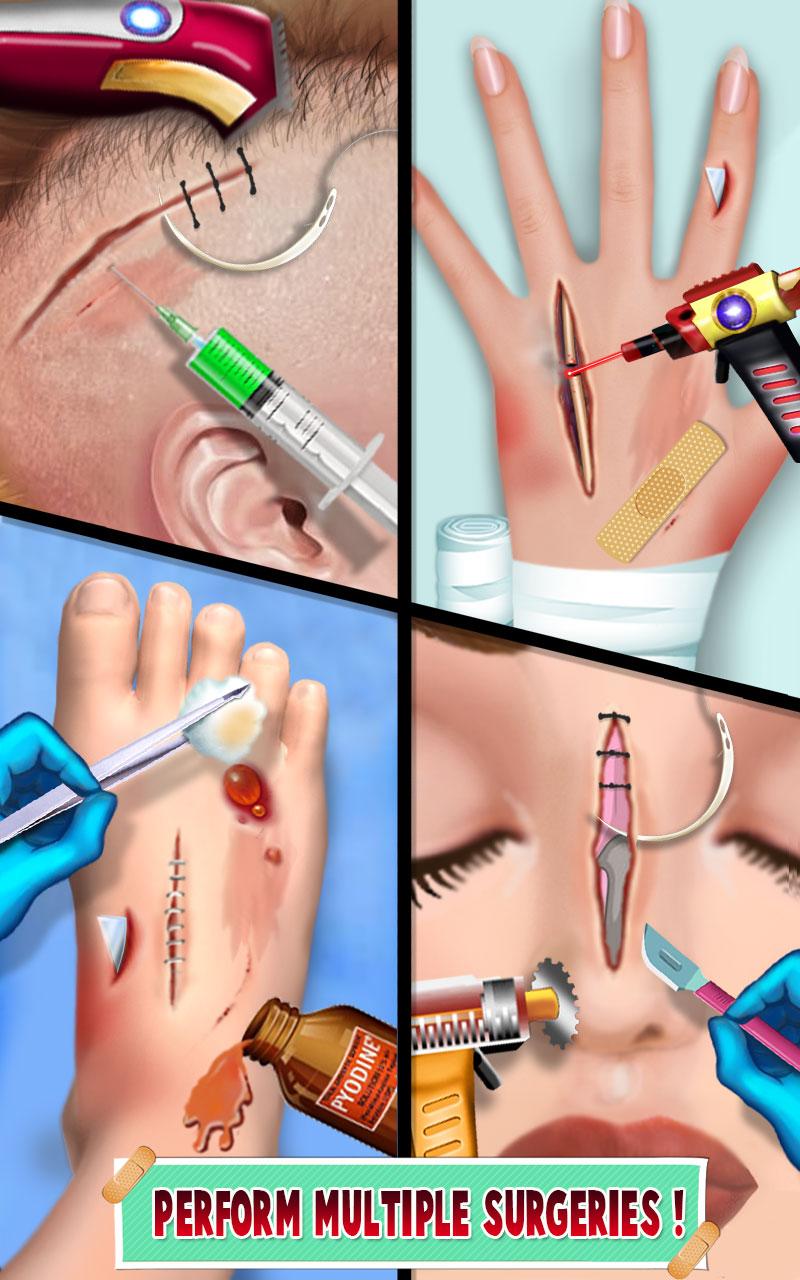 اسکرین شات 3 بازی Sports Injuries Doctor Games