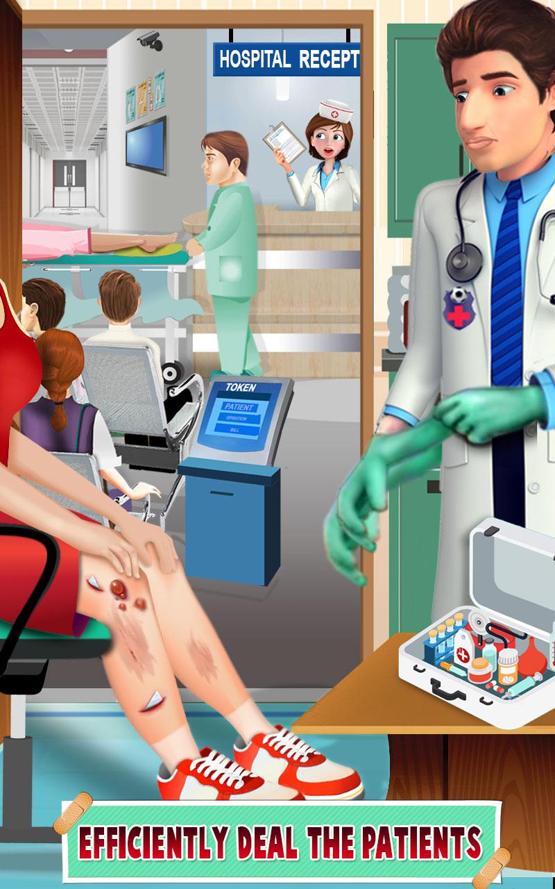 اسکرین شات 1 بازی Sports Injuries Doctor Games