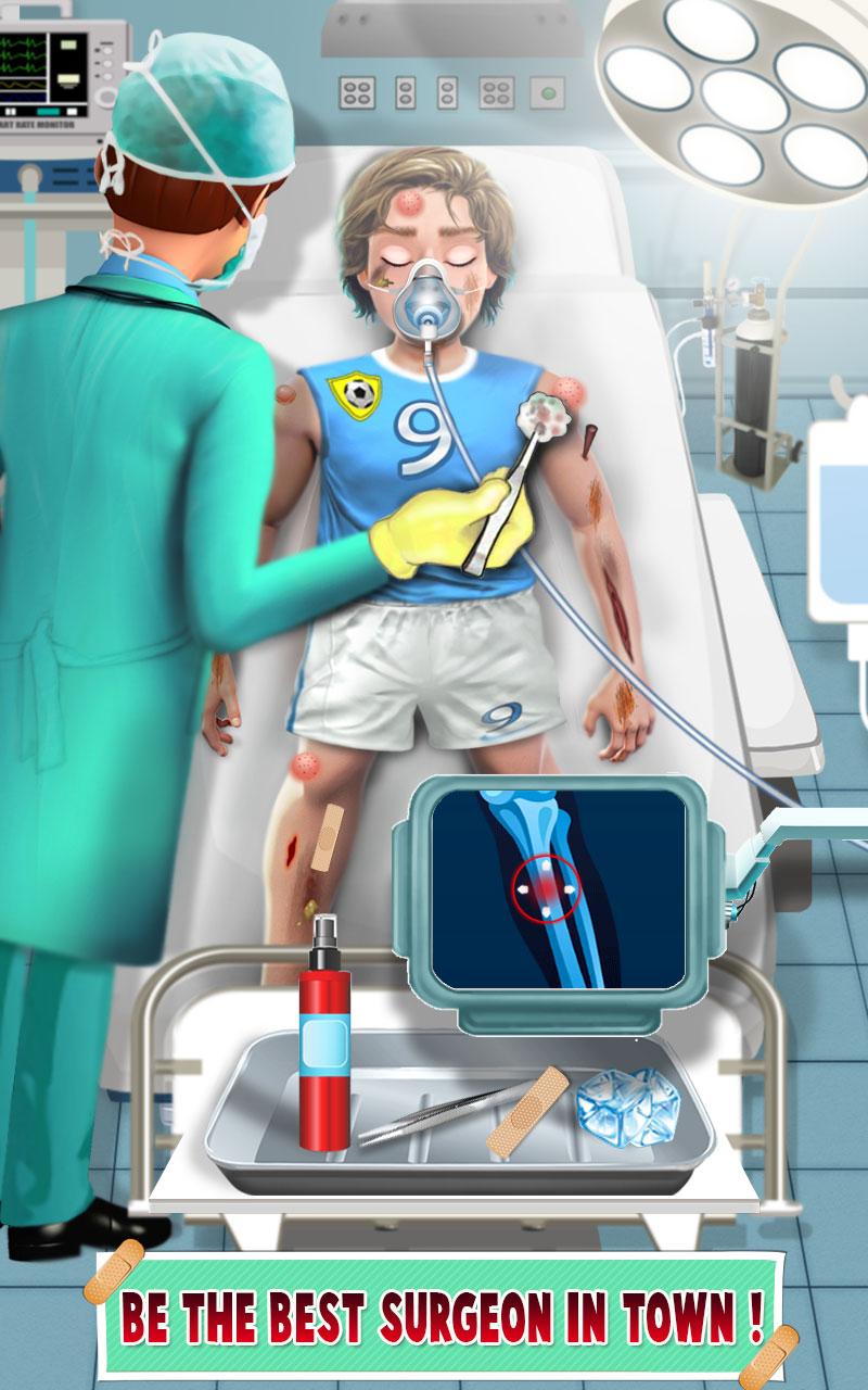 اسکرین شات 2 بازی Sports Injuries Doctor Games