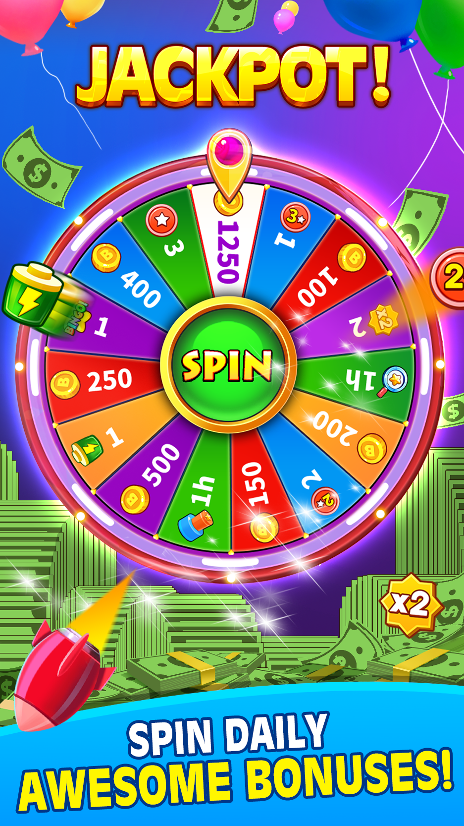اسکرین شات 2 بازی Bingo Win Cash - Lucky Bingo