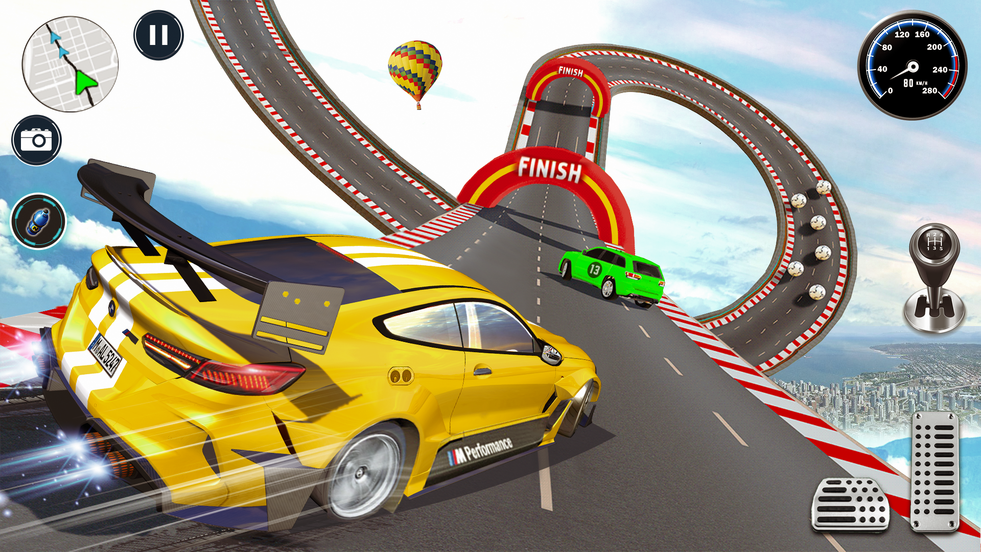 اسکرین شات 1 بازی Ramp Car Game - Car Stunt