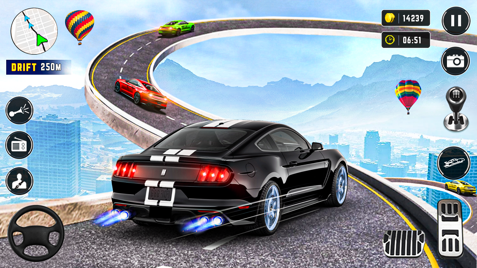 اسکرین شات 2 بازی Ramp Car Game - Car Stunt