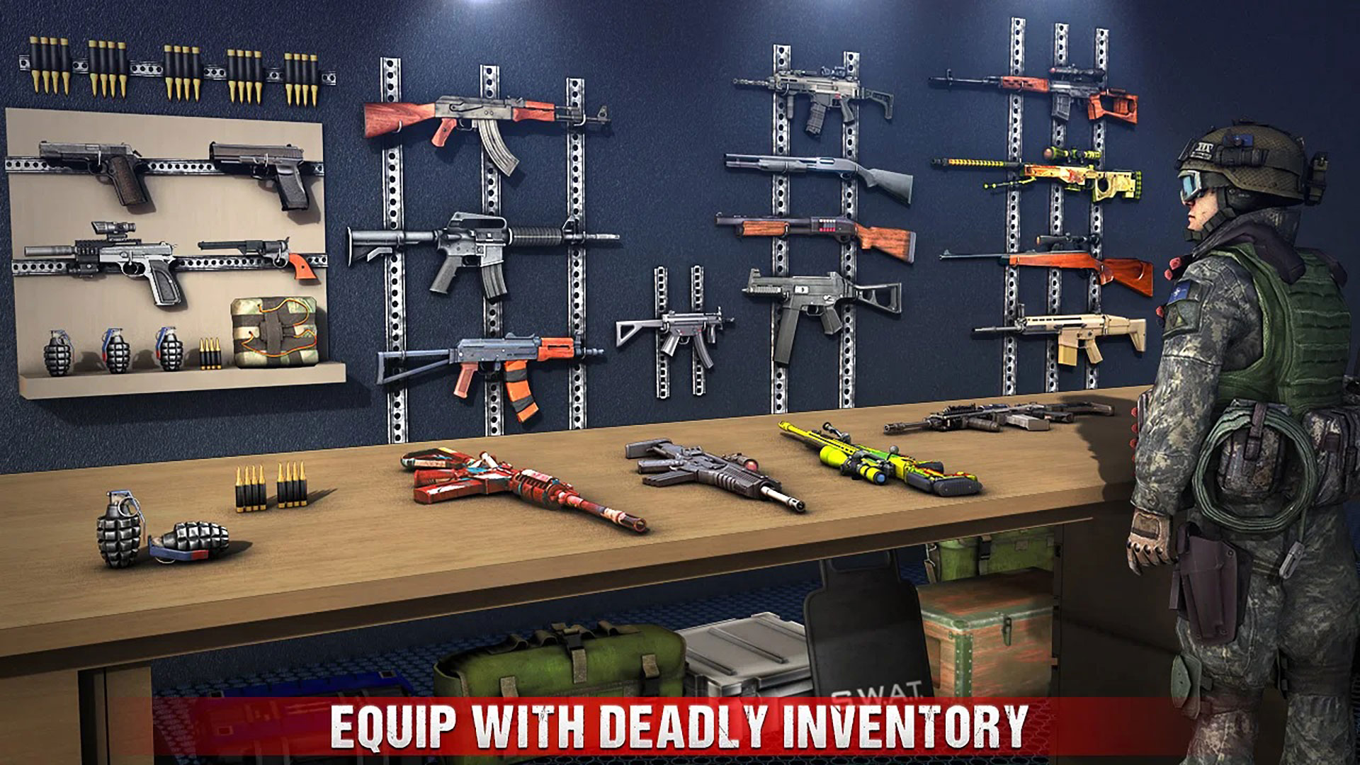 اسکرین شات 8 بازی FPS Shooting Games - Gun Game