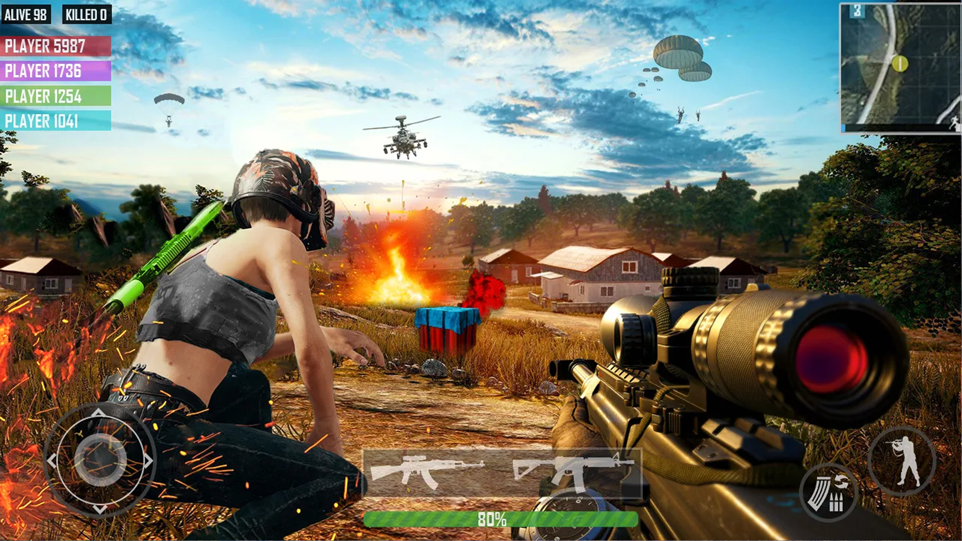 اسکرین شات 4 بازی Gun Games 3D Offfline Shooting