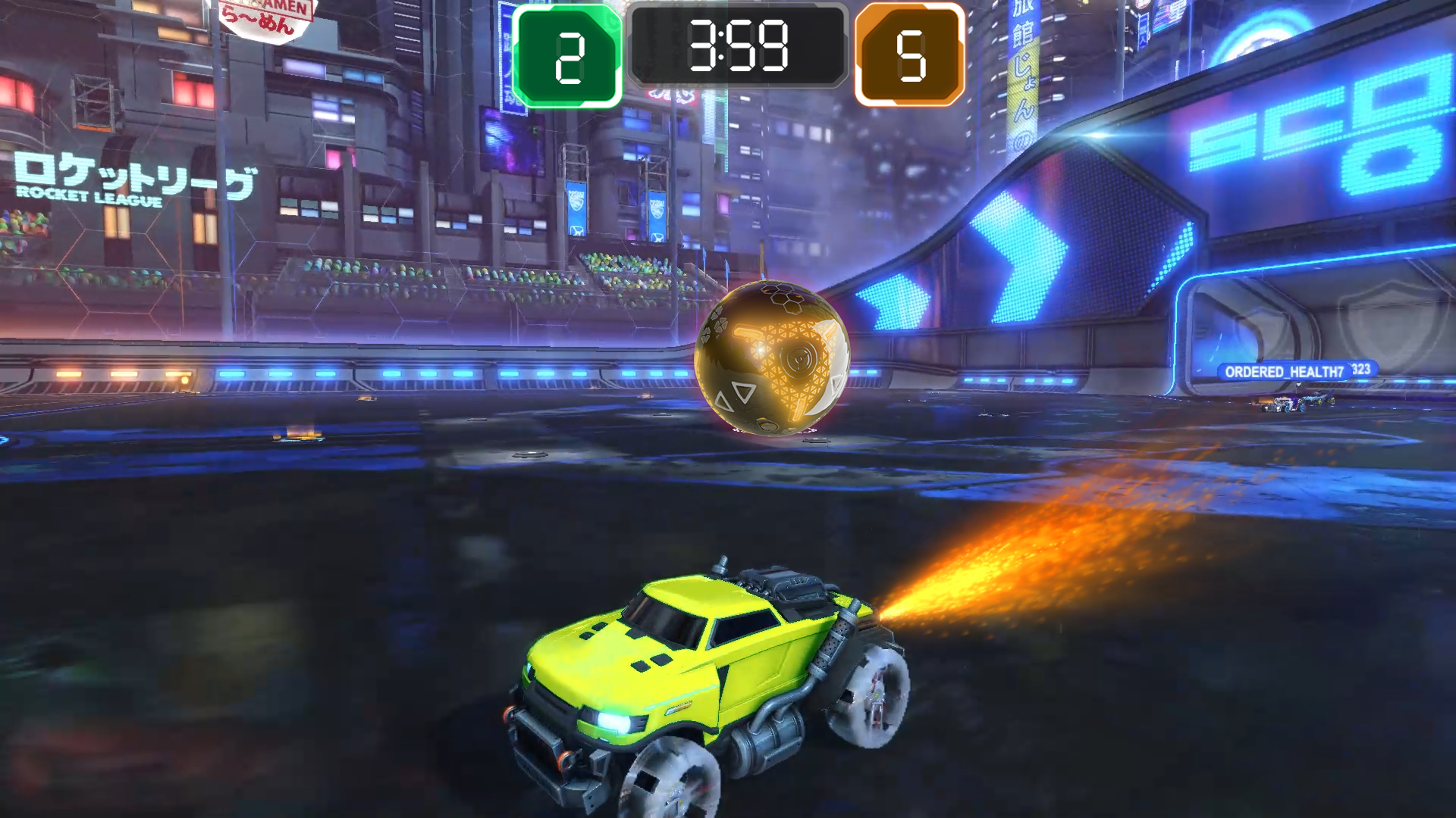 اسکرین شات 4 بازی Rocket Car Ultimate Ball
