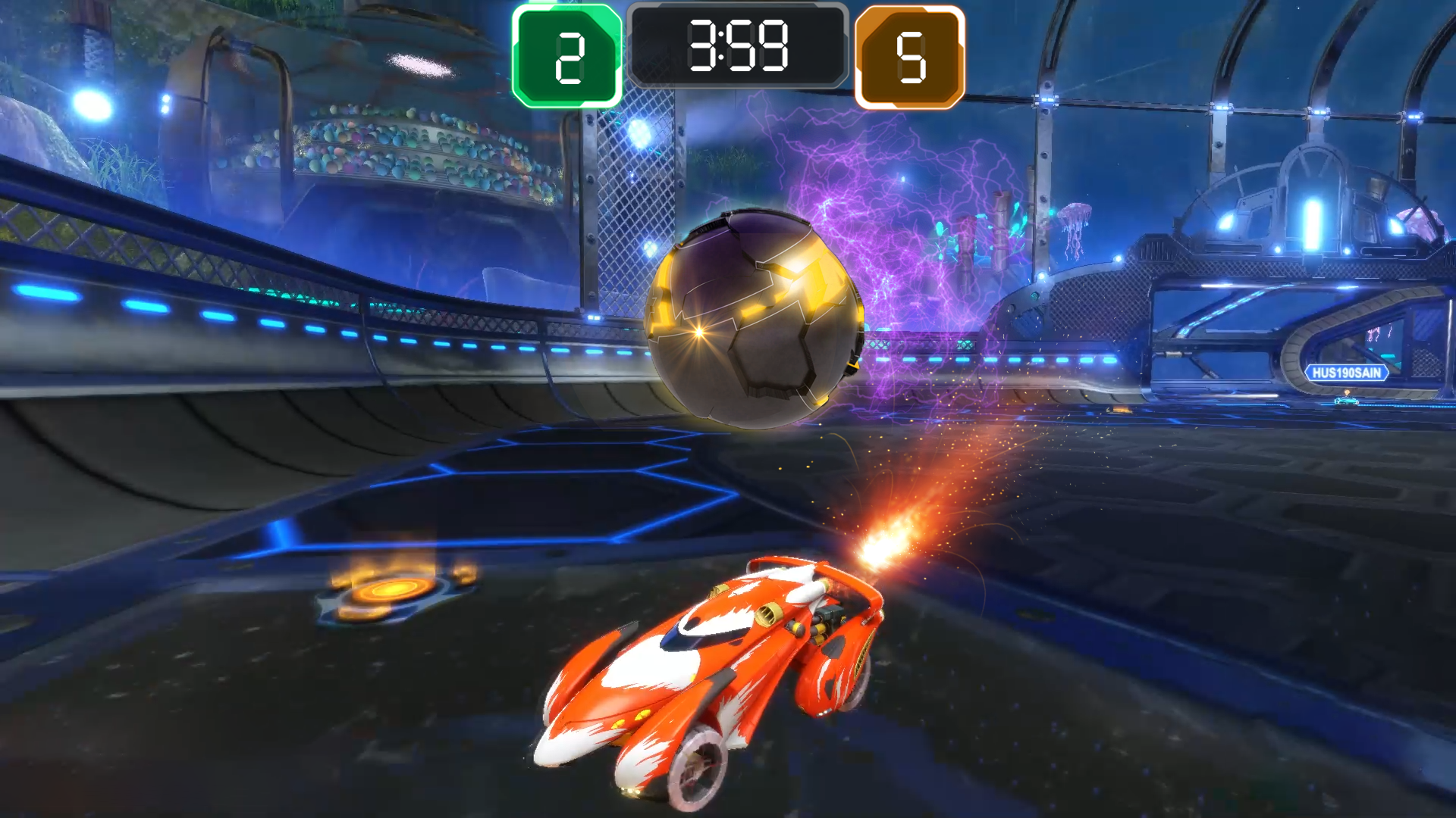 اسکرین شات 2 بازی Rocket Car Ultimate Ball