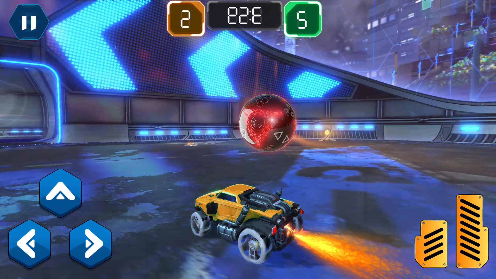 اسکرین شات 8 بازی Rocket Car Ultimate Ball