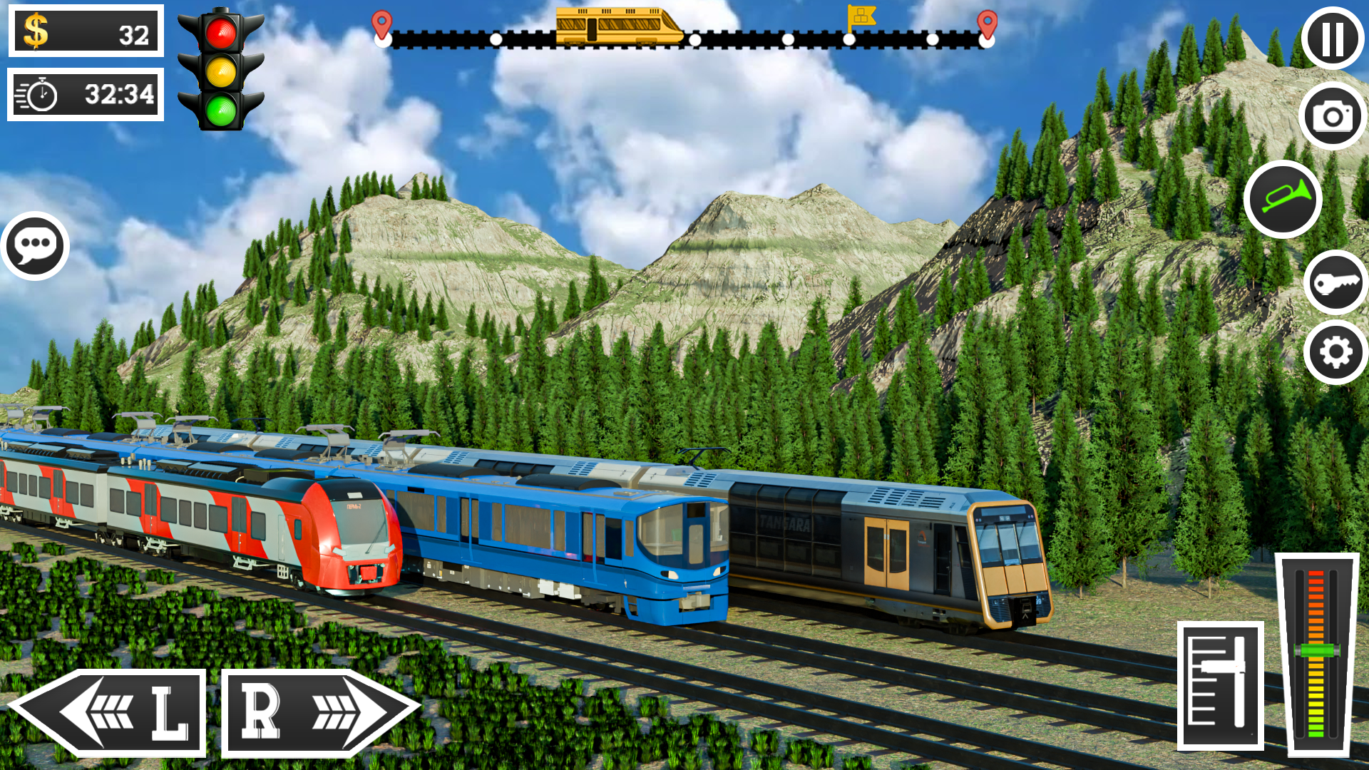 اسکرین شات 3 بازی Train Driving Sim 3D