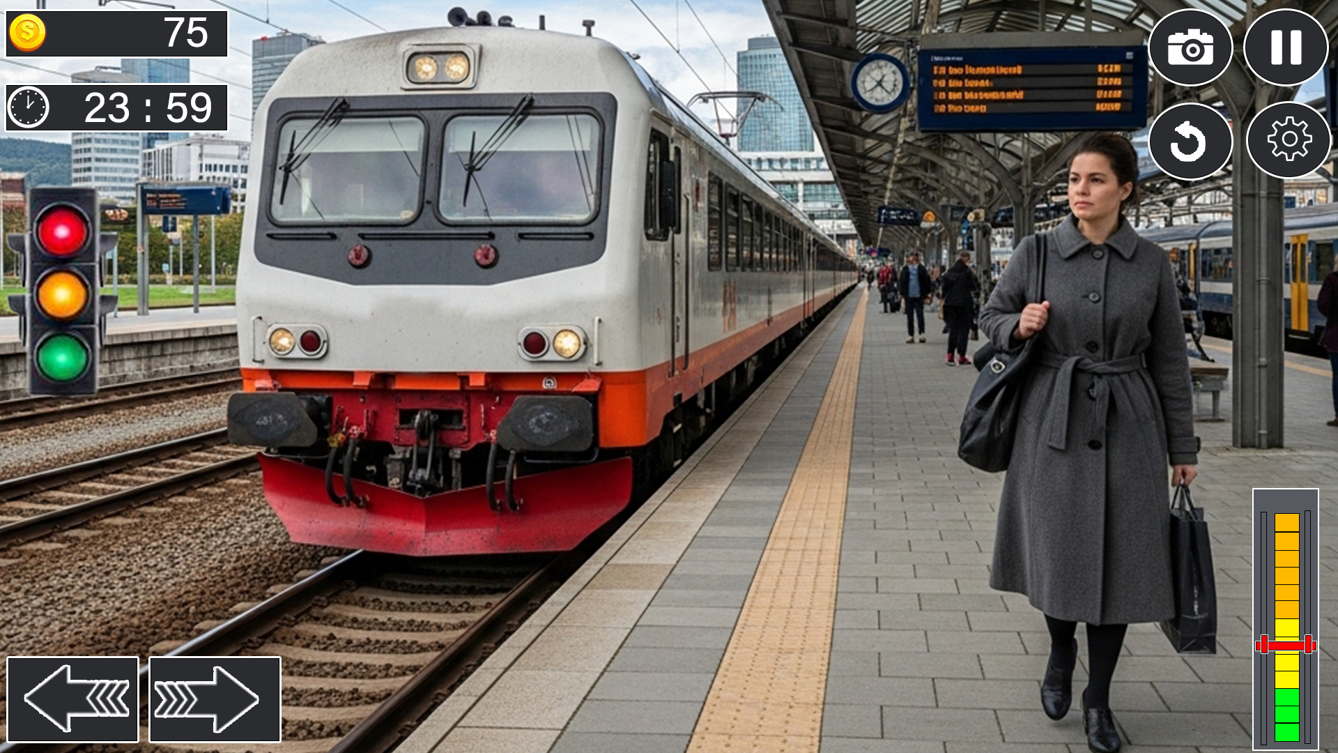 اسکرین شات 5 بازی Train Driving Sim 3D