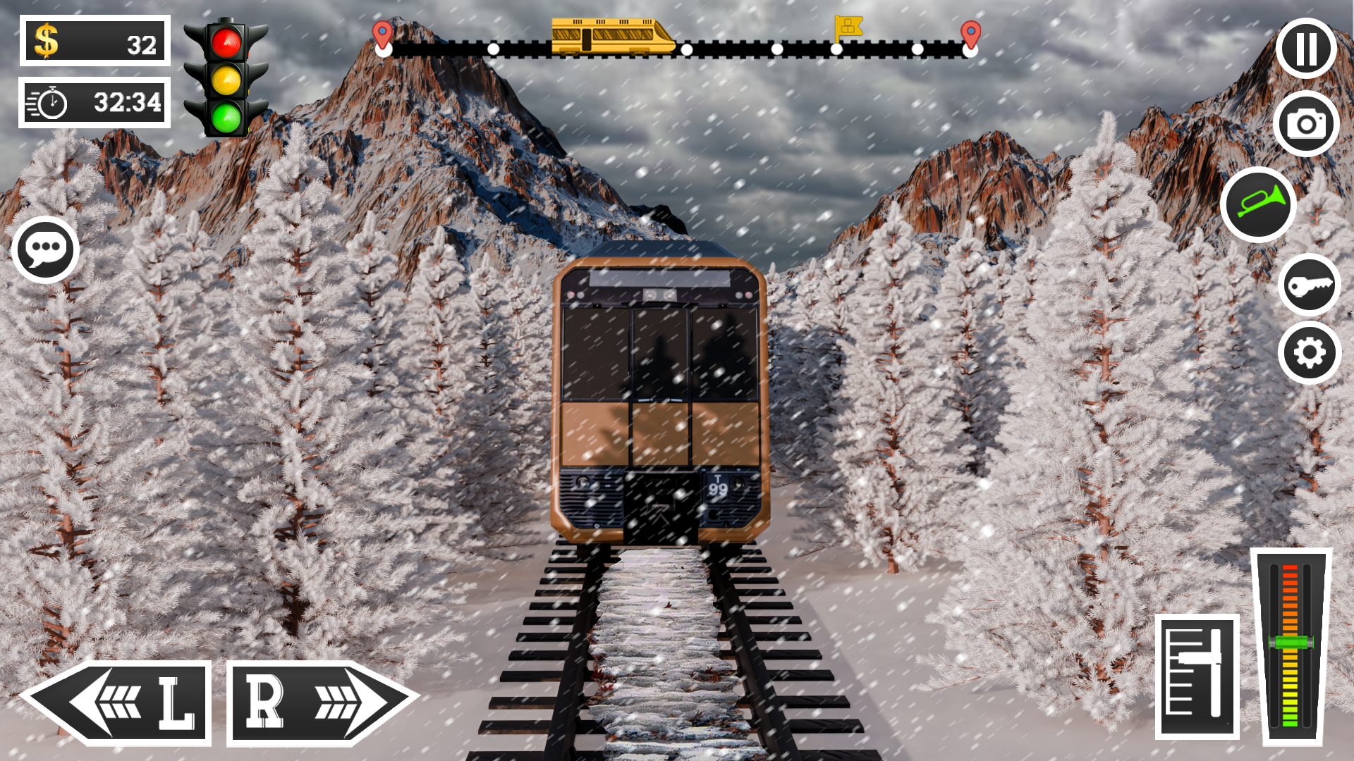 اسکرین شات 6 بازی Train Driving Sim 3D