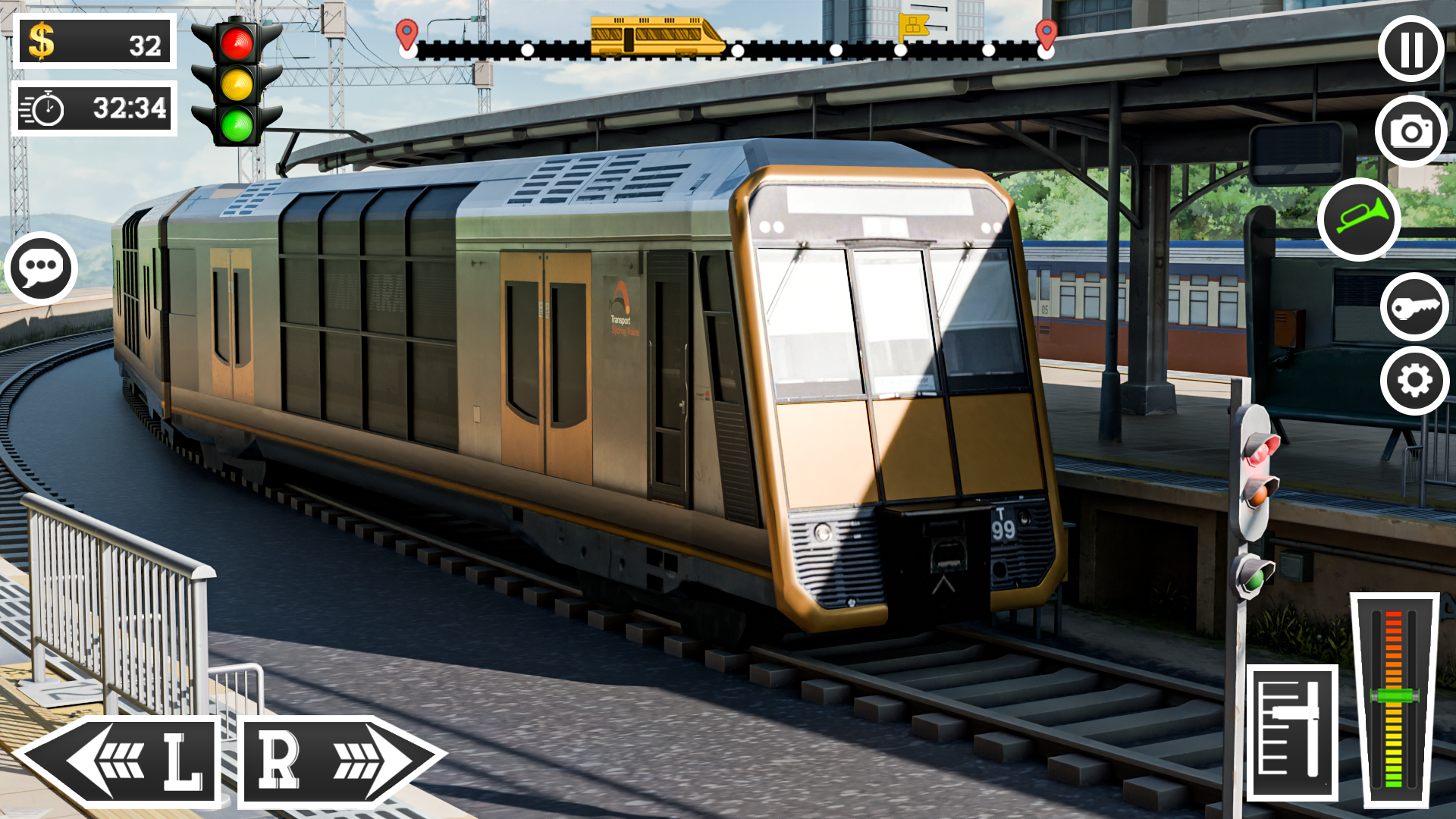 اسکرین شات 1 بازی Train Driving Sim 3D