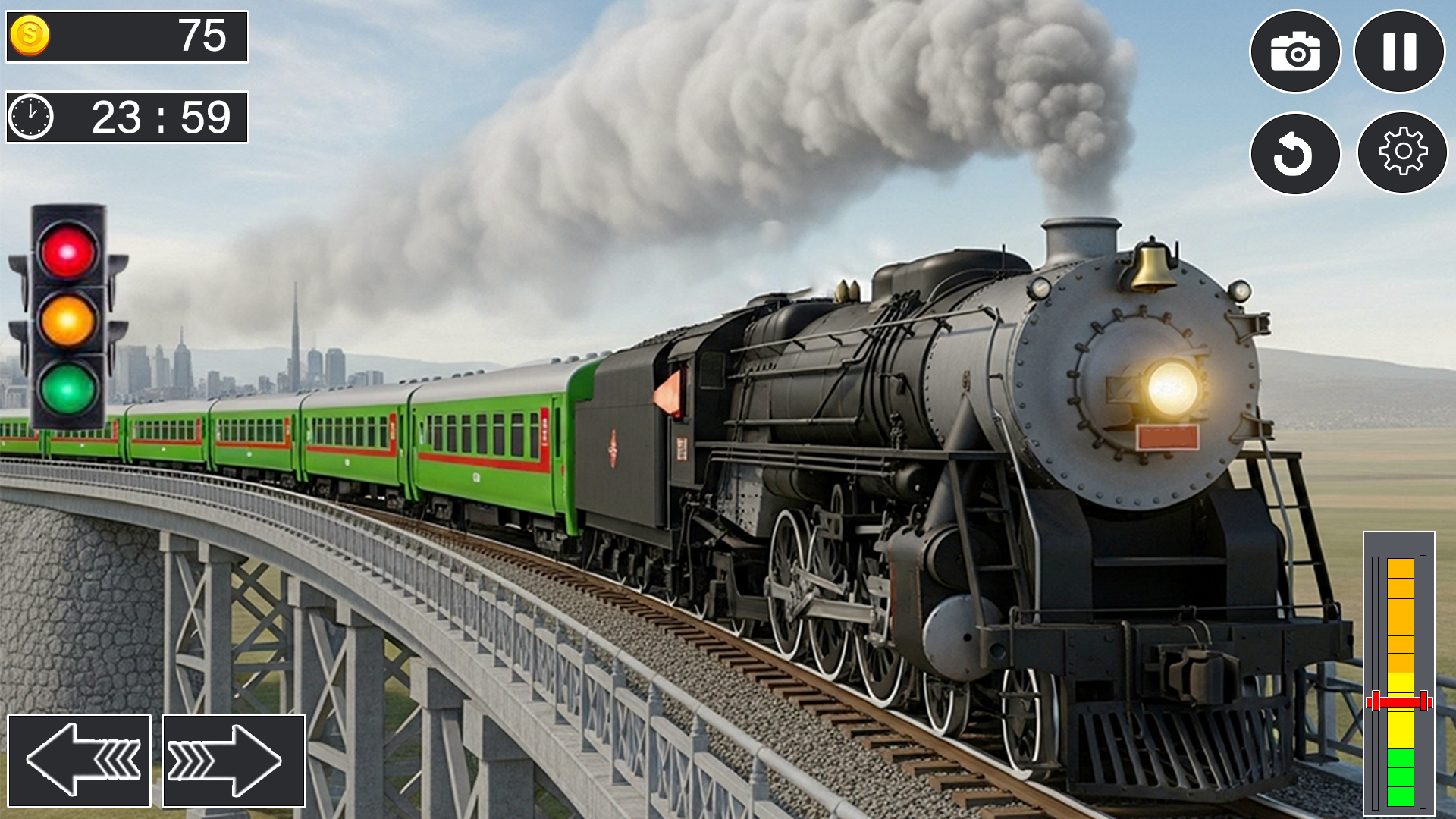 اسکرین شات 6 بازی Train Driving Sim 3D