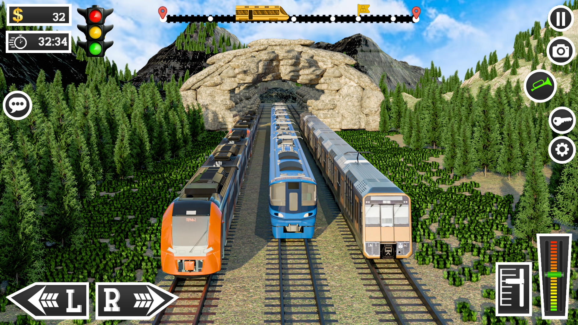 اسکرین شات 5 بازی Train Driving Sim 3D