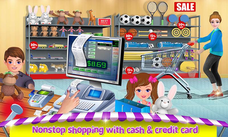 اسکرین شات 2 بازی Black Friday Cashier Girl Game